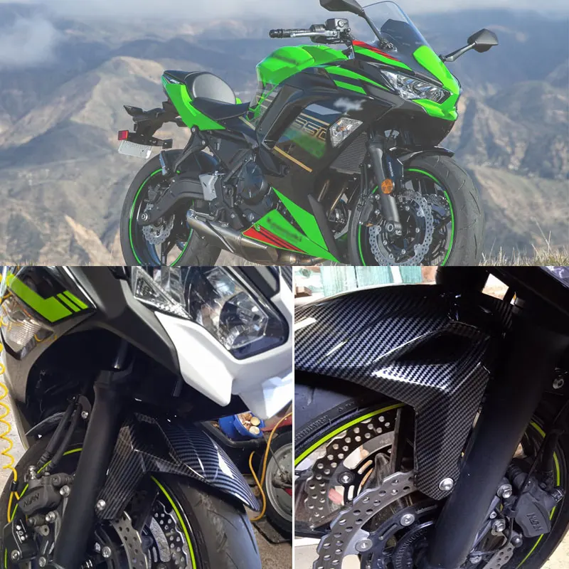 Kawasaki Ninja650 / Z650対応 フロントフェンダー Fit for Kawasaki Ninja650 Z650 2017-2021 Motorcycle Front