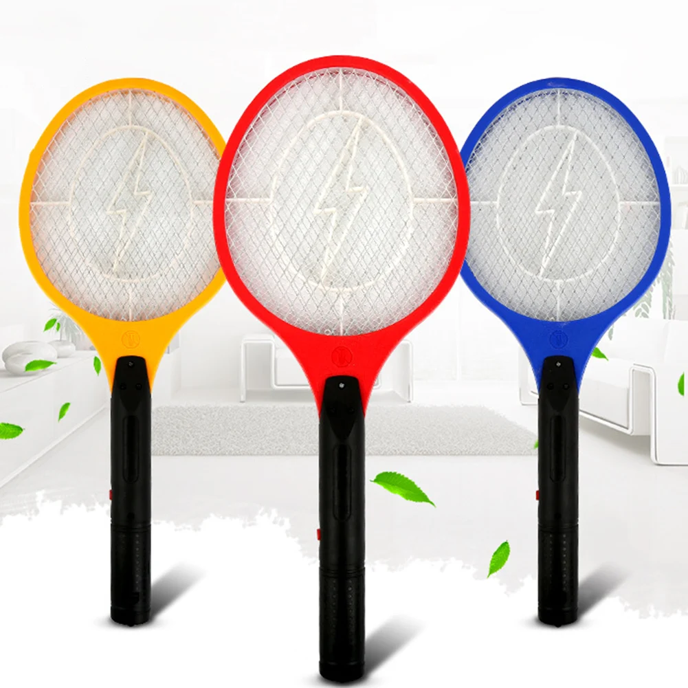 Battery Operated Electronic Mosquito Swatters Electric Mosquito Swatters Fly Swatters New Mosquito Wasp Zapper Killer Electronic
