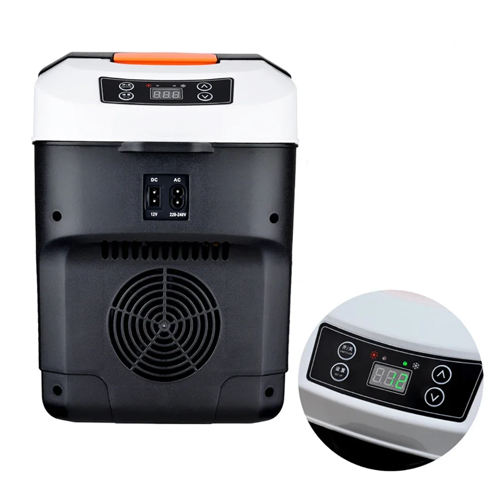 10L Car Home Mini Refrigerator Fridges DC12/24V Drinks Cooler Heater Keep Warm Fresh For Car Home Pinic Camping AC110/220V mini refrigerator camping refrigerator
