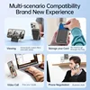 With Stand Card Bag Power Bank 5000mAh For IPhone 16 15 14 Pro Max with Holder Power Bank Magnetic Battery 4