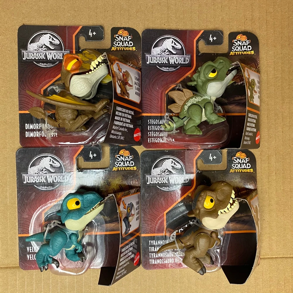 Mattel Jurassic World Snap Squad Velociraptor/Indominus Rex
