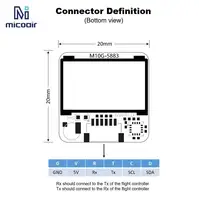 M10G-5883 GNSS Module 20mm size with Compass QMC5883L Module For FPV/Racing Drones/Robotics/Boats - Image 5