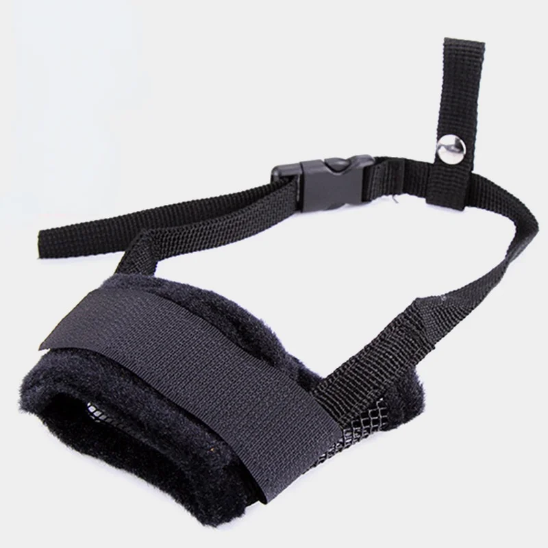 Anti Barking Dog Muzzle Adjustable for Small Dogs Dog Pet Muzzle Mouth Mouth Guard Nylon Belt Accessories Pet Products