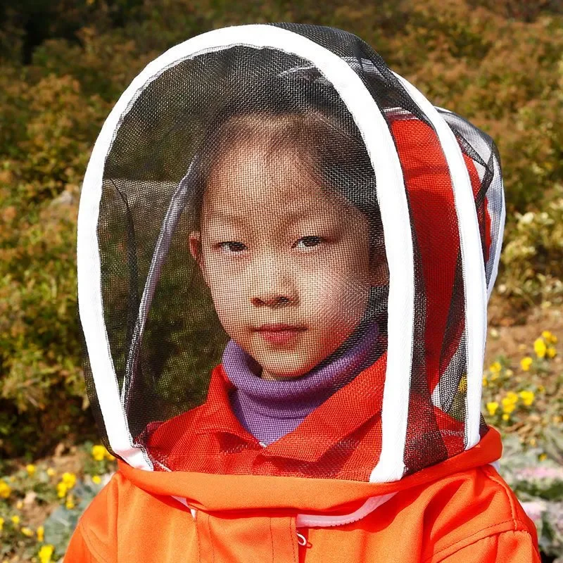 Kids Beekeeping Jumpsuit Child Anti Bee Clothing Cotton Breathable Full Body Beekeeping Professional Safe For Children Beekeeper