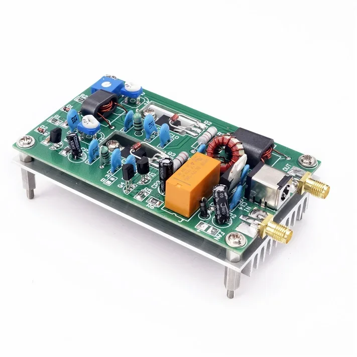 30W 3-28MHz Shortwave Power Amplifier Board CW SSB Linear High Frequency Power Amplifier Finished Board NEW audio power amplifier board