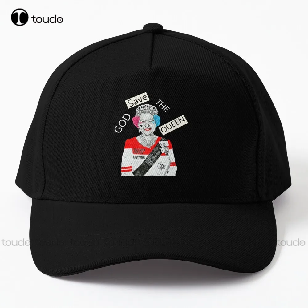 Queen S Jubilee Platinum God Save The Queen 8 Berretto Da Baseball Cappelli Estivi Da Donna In Cotone Outdoor Simple Vintag Visor Berretti Casual Art