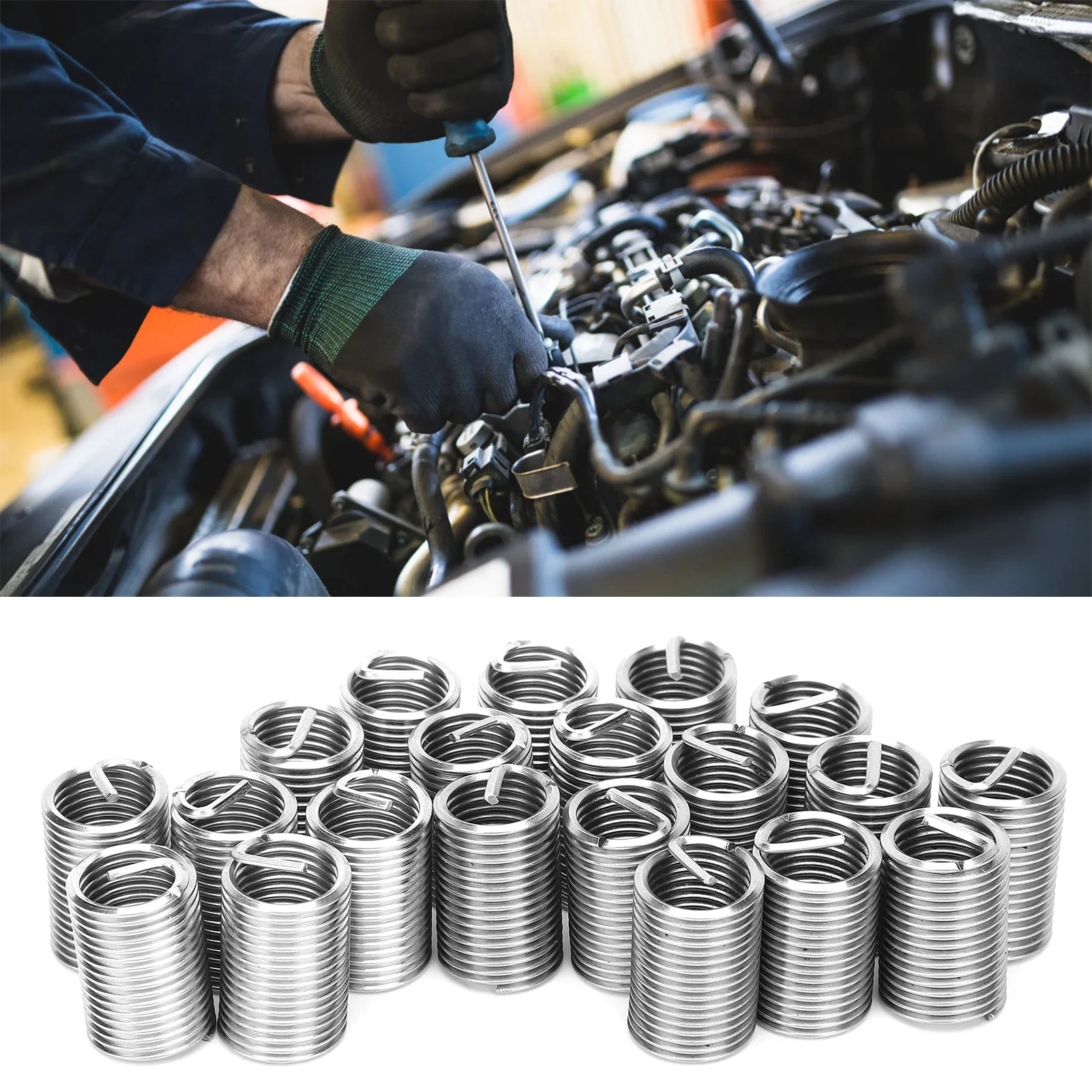Stainless Steel Thread Inserts for Car Repair and Maintenance