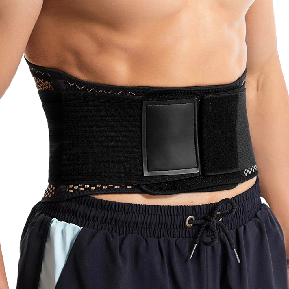 Copper Back Brace for Lower Back Pain Relief Back Support Belt Men/Women With Adjustable Black Lumbar Support Belt for Sciatica lumbar support belt,back brace,back support belt,weightlifting belt,weightlifting waist guard,weightlifting waist belt