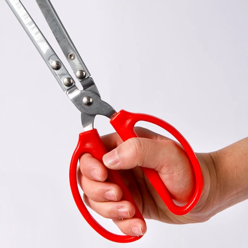 Ceramic Work Safety Pliers – Curved Long-Handled Kiln Tool
