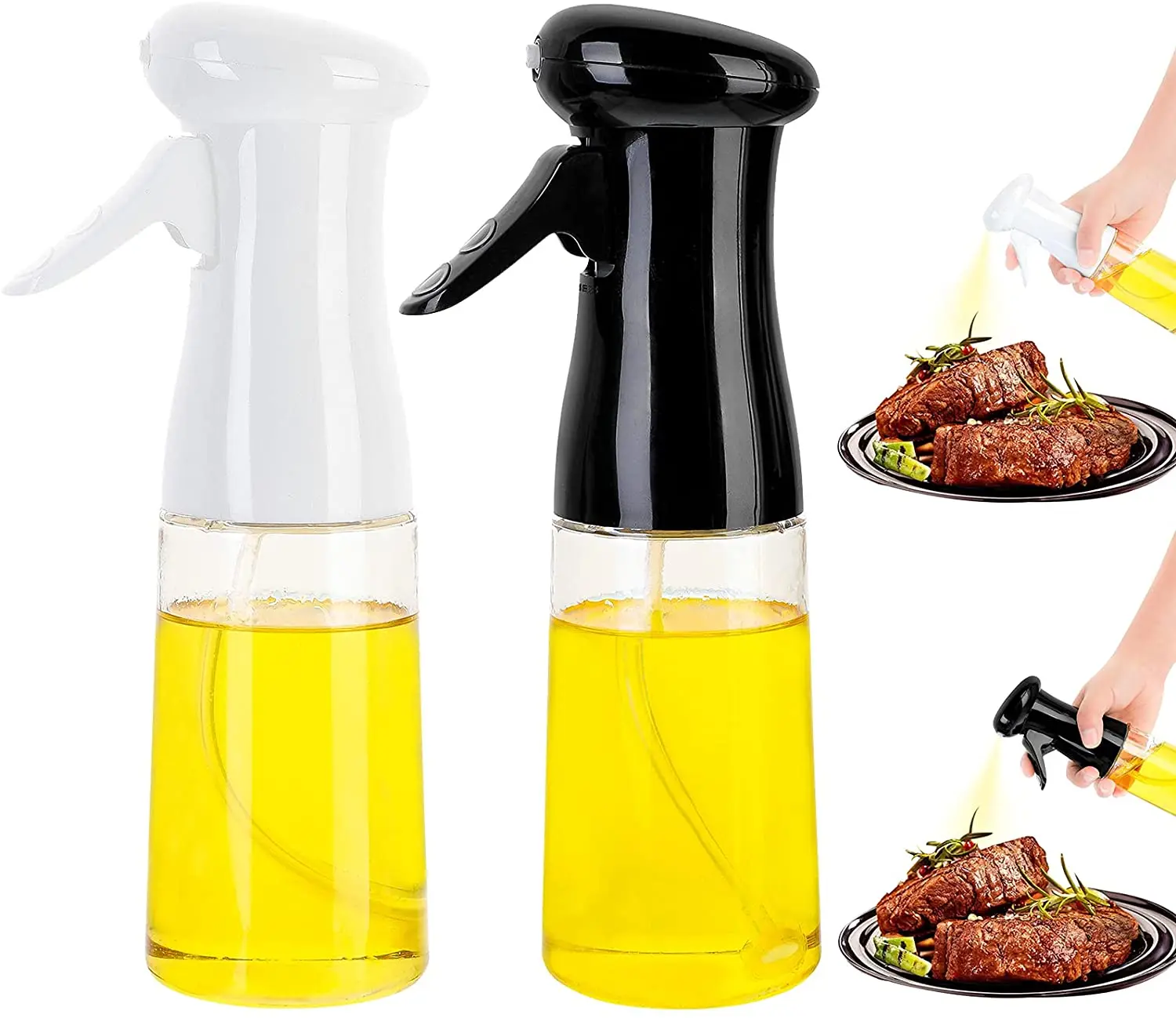Oil Sprayer For Cooking Olive Oil Dispenser Bottle Spray Mister