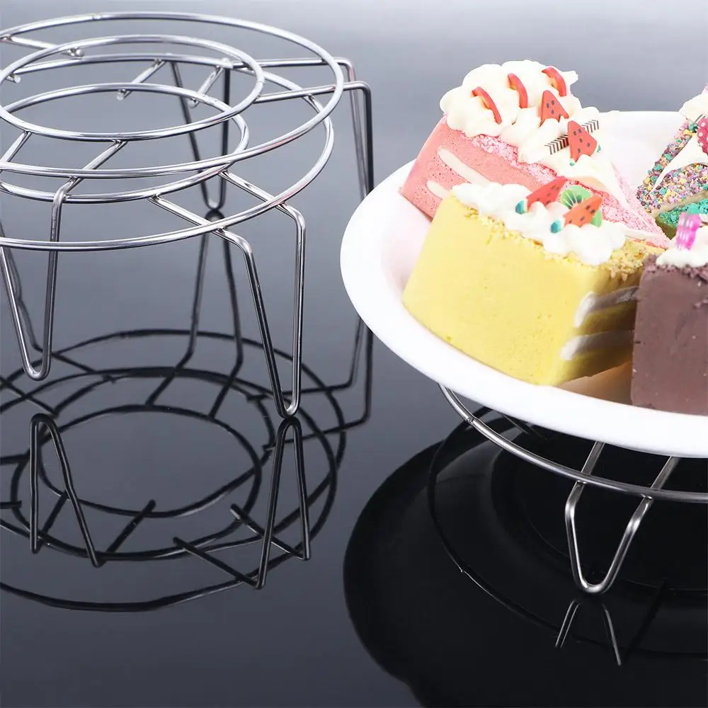 For Cooking Mesh Cooking Stand Multi-Purpose Stainless Steel Steam Tray Steaming Tray stand Kitchen Cookware Steaming Rack