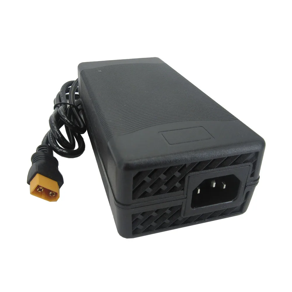 High-Power Lithium Battery Fast Charger with Fan and XT60 Connector, 50.4V 5A