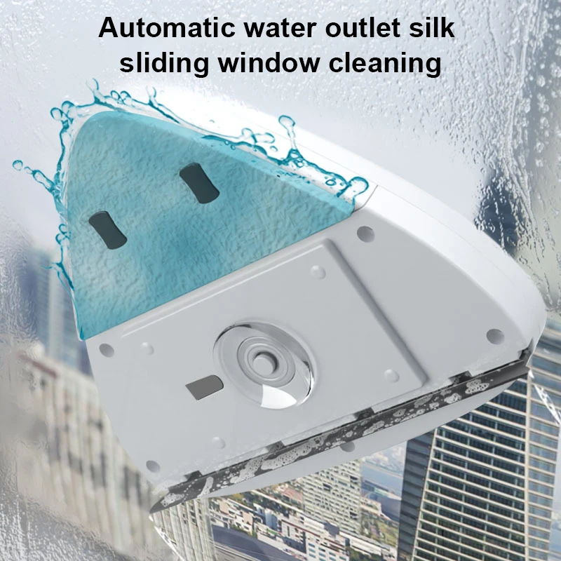 2024 New Double-sided Window Cleaner Adjustable Magnetic Suction Glass Cleaner Household Cleaning Thickened Class Cleaner 2