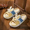 Platform Slippers Women Home Cartoon Cute Rabbit Designer Shoes Girls Casual House Fashion Popular Slides Flats Indoor Open Toe 6