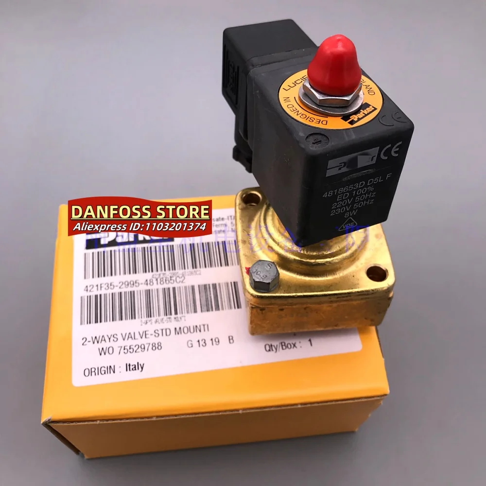Italy 421F35 High Pressure Solenoid 2-ways Valve with Coil for Blowing Machine