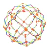 Telescopic Ball Children's Magic Outdoor Flower Ball Throwing Ball Kick-off Stretching Flower Ball Parent-child Interactive Toy 6