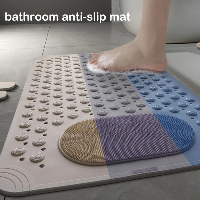 Durable Shower Mat Super Soft Bathtub Mat Non-deformed Feet Massage  Non-slip Bathroom Mat Anti-skid - Bath Mats - AliExpress