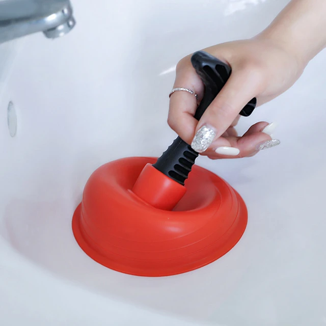 Eliminate Clogs Instantly - 1pc Mini Drain Plunger, Kitchen Hand Held Pump  Cleaner for Sinks