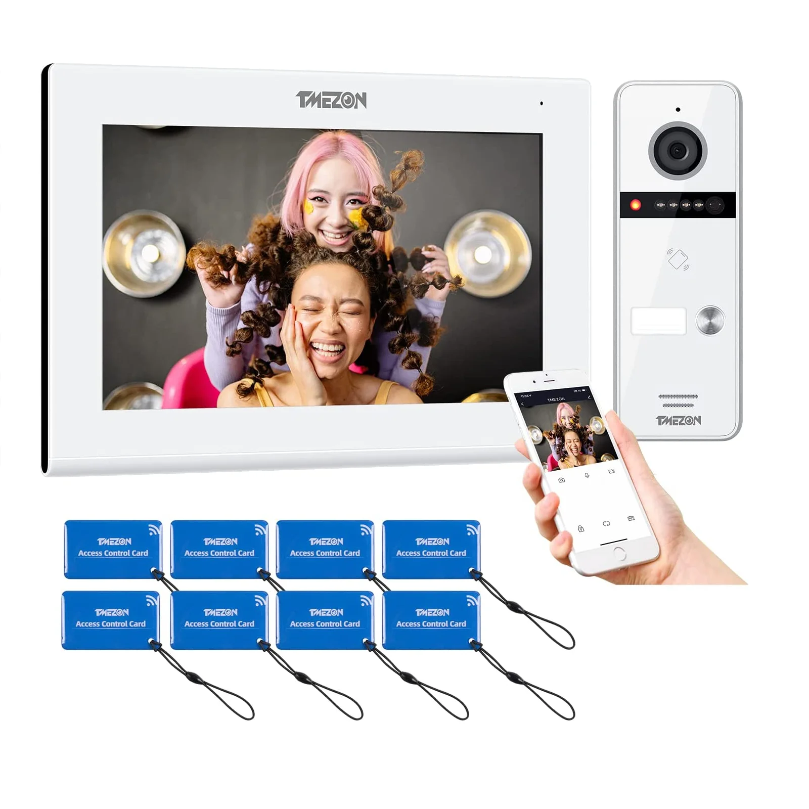 TMEZON-WiFi-Video-Door-Intercom-System-7-1080P-Monitor-Touchscreen-IP-C ...