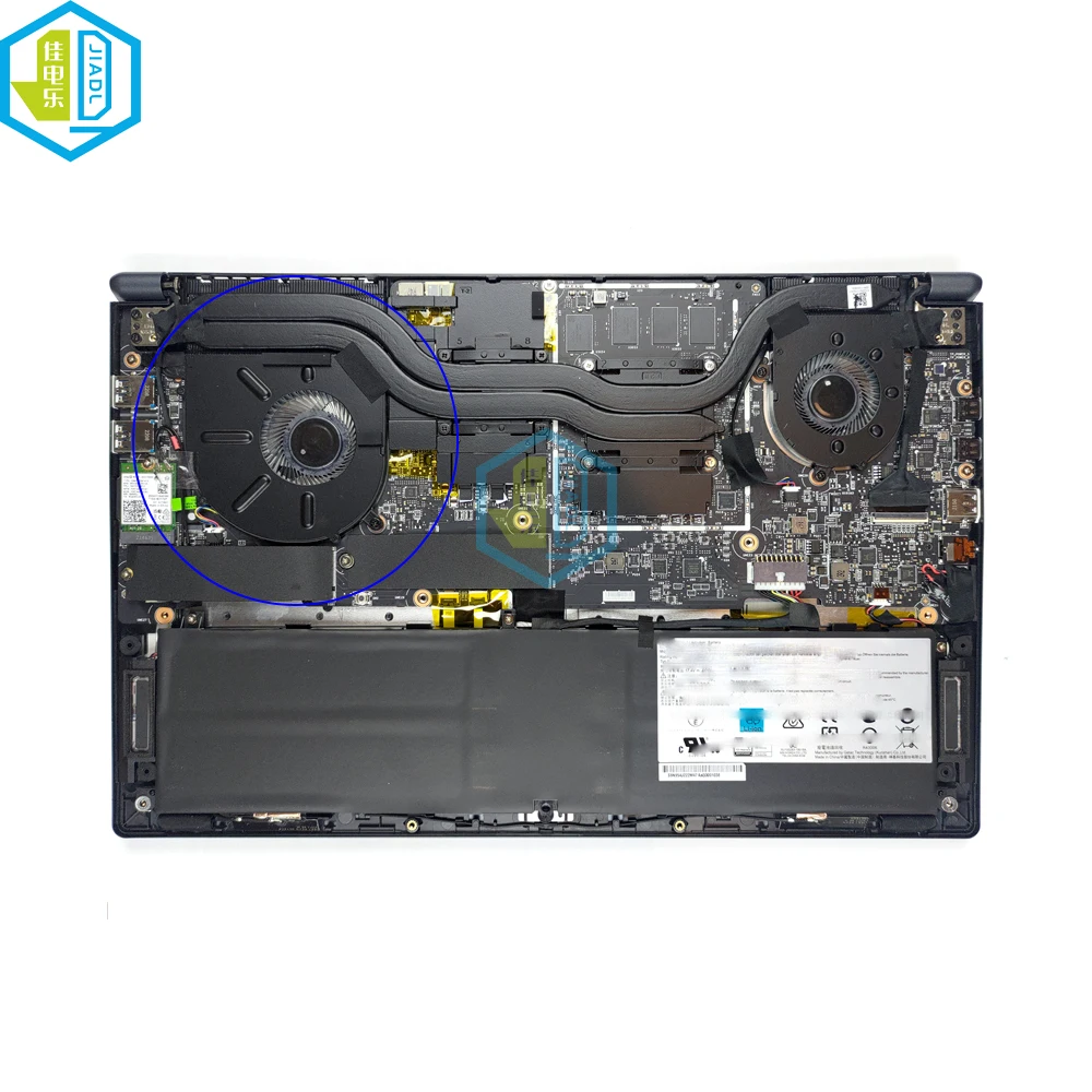 Lüfter Kühler FAN cooler CPU version für MSI GS75 Stealth 9SD (MS-17G1
