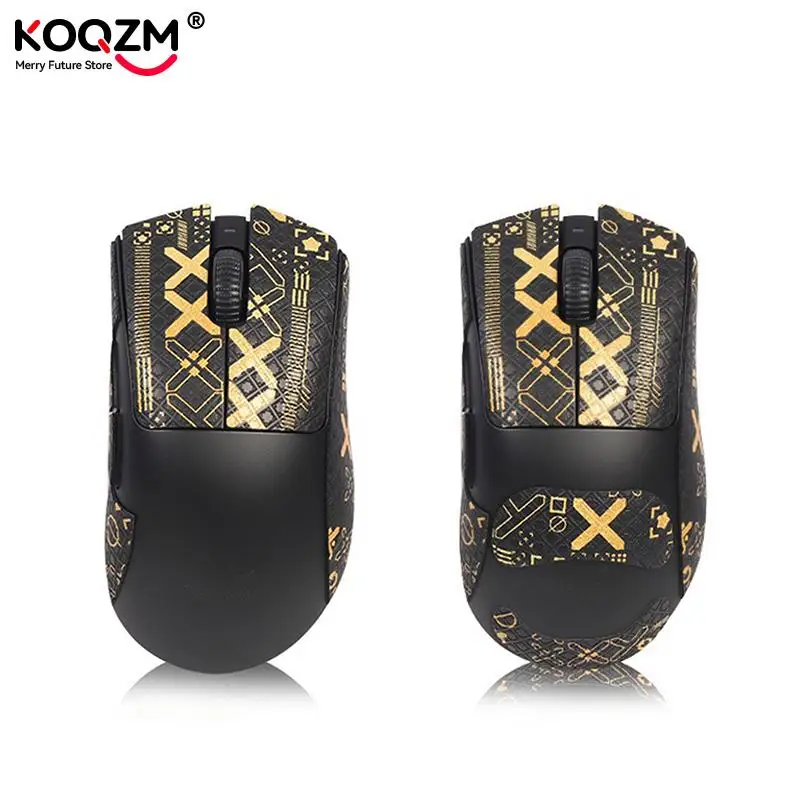 Fita do Patim do Aperto do Rato Antiderrapante Sugar o Suor Adesivo Artesanal Razer Viper Ultimate Deathadder v3 Pro - Imagem 3