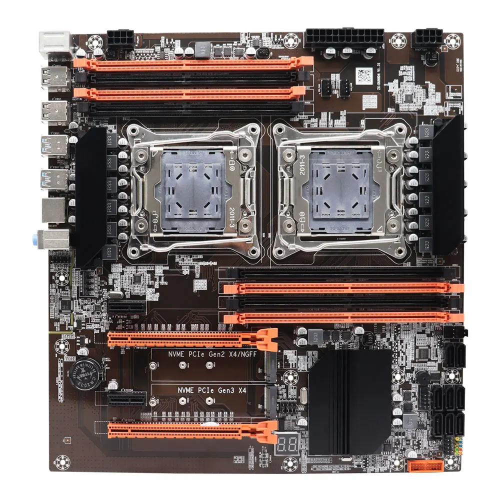 新品マザーボード+中古CPUセット X99 D4 GS + E5-2680 V3 ZSUS X99-8D4 マザーボードセットキット LGA2011-3 Xeon E5 2650