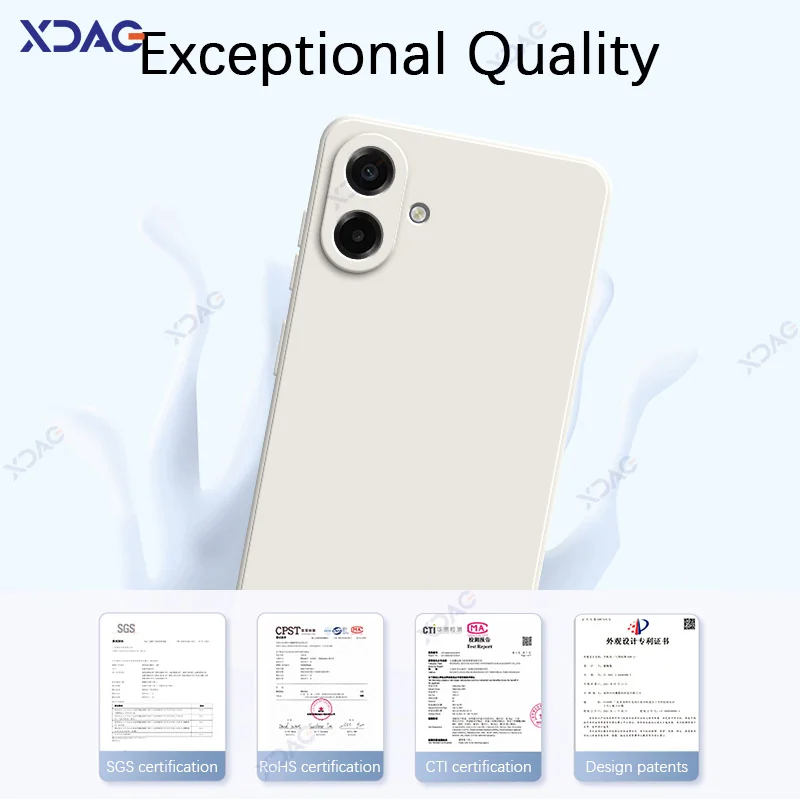 Luxury Liquid Silicone Phone Cases - Soft Straight Edge Basic Covers