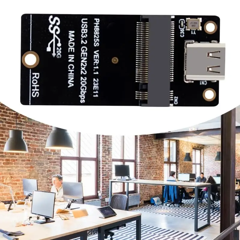 R9UA M.2 To Type C NVME Solid Disk Adapter Board For Speed Transfer ASM2364 Chip