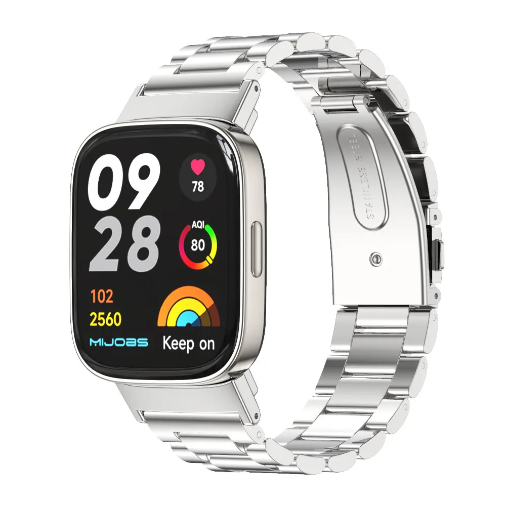 Metal Magnetic Bracelet Strap for Smartwatch - Replacement Wristband Accessory