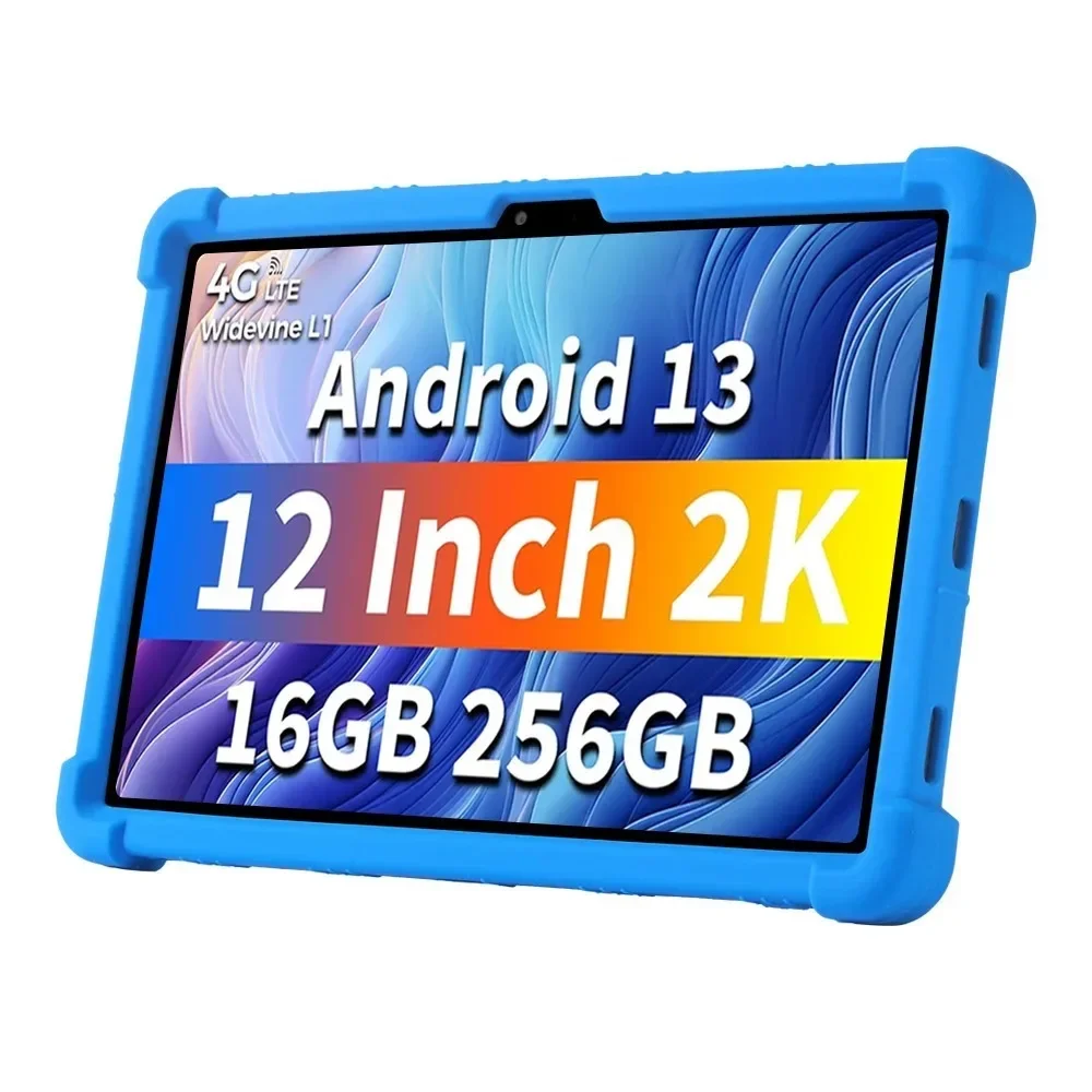 Tablet case For Teclast T60 12" Tablet Case Shockproof Airbags Soft Silicone Teclast T60 12inch Ajustable Stand Precise Cutouts Cover