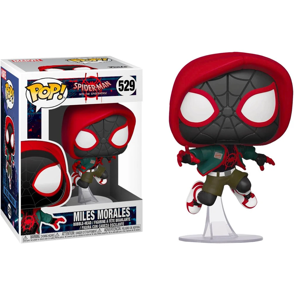 thumbnail image 1 of Funko pop SPIDER-MAN GWEN MORALES IRON SPIDER Figura de vinilo Muñeca Modelo Juguetes, 1 of 5