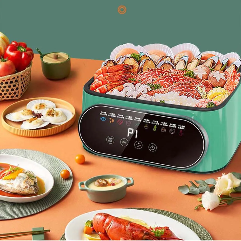 Electric Food Steamer Multi Cooker Vaporera Multifunctional Integrated Pot Cooking Steamer