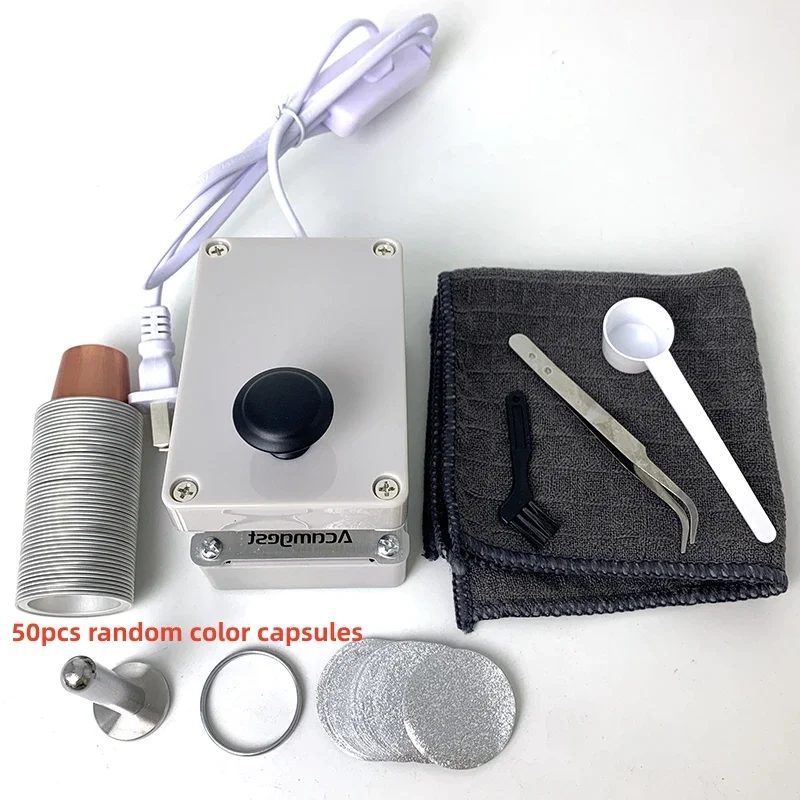 Electric Coffee Capsule Sealer Portable Sealing Machine Aluminum Foil Nespresso Capsule Sealer With Capsule Shell Foil
