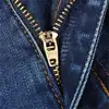 Men's High Quality Business Casual Boot Cut Jeans Mid Waist Flares Semi-Flared Bell Bottom Pants Size 27-38 5