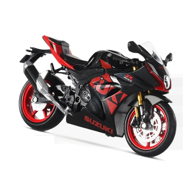 ZJRHNP 1:12レーシングモーターサイクルアロイモーターサイクルモデル