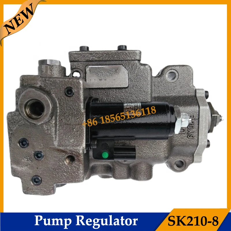 

K3V112BDT Parts SK200-8 SK210-8 Hydraulic Pump Regulator P/N YN10V01009F1 for Kobelco Excavator