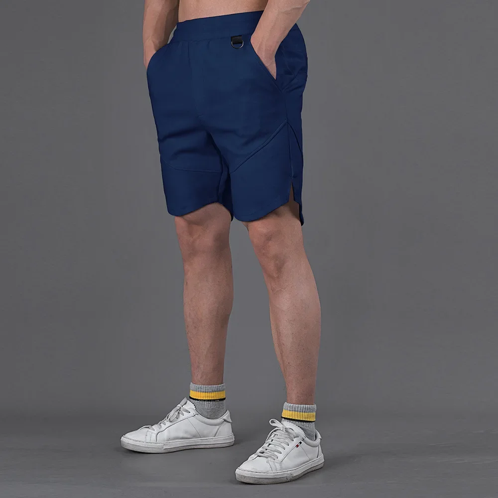 Men's Loose Fit Muscle Fitness Pants Running Training Breathable Casual Shorts Five Inches Cross-Border New Popular