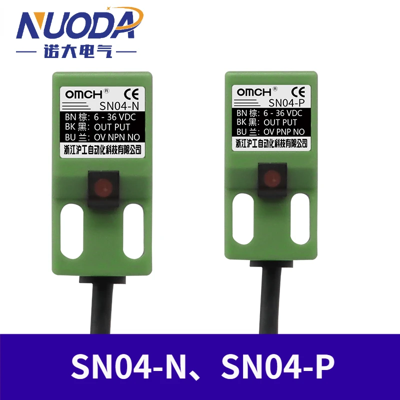 

SN04-N Famous SN04N 4mm Approach Sensor NPN 3 wire NO 6-30V DC Inductive Proximity Switch