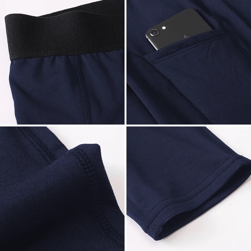 Men's Autumn and Winter Warm Running Tight Leggings Sports Gym Fitness Jogging Pants Fast Dry Running Compression leggings compression pants warm pants sports leggings