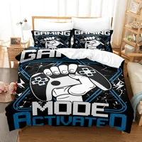 Video Game Bedding Sets 2025 Single Double King Size Duvet Cover Set With Pillowcases No Comforter Birthday Gift For Boys