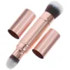 Double-ended Makeup Brush Sponge Travel Face Retractable Loose Powder Brushes Foundation Blush 6