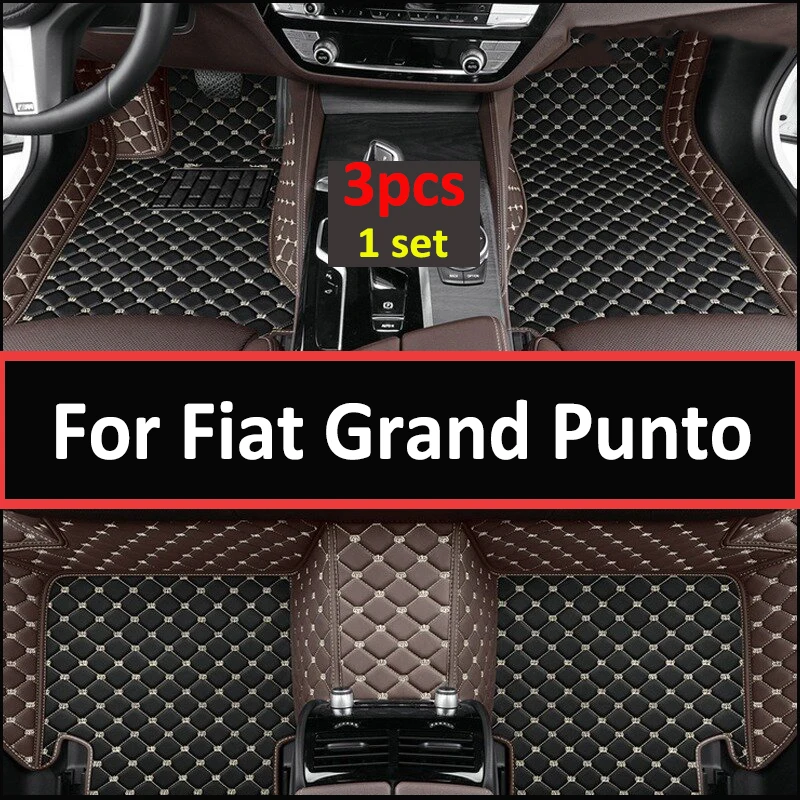 

Car Floor Mats For Fiat Grand Punto Project 199 2005~2009 3door Tapetes Para Carro Alfombrillas Coche Car Mats Car Accessories