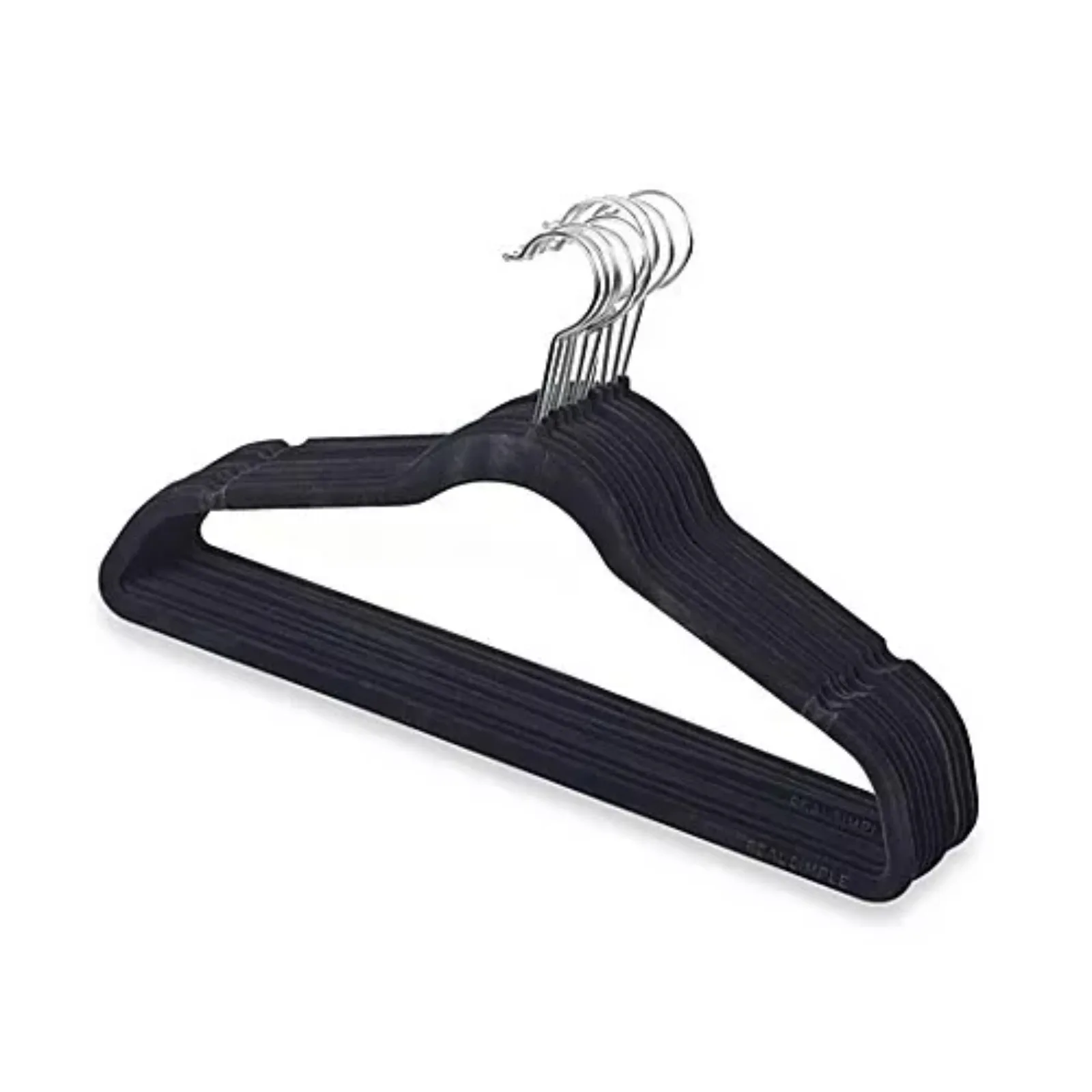 

Brand new Petite 14.5 "SlimLine shirt/pants hanger black (pk 20)-