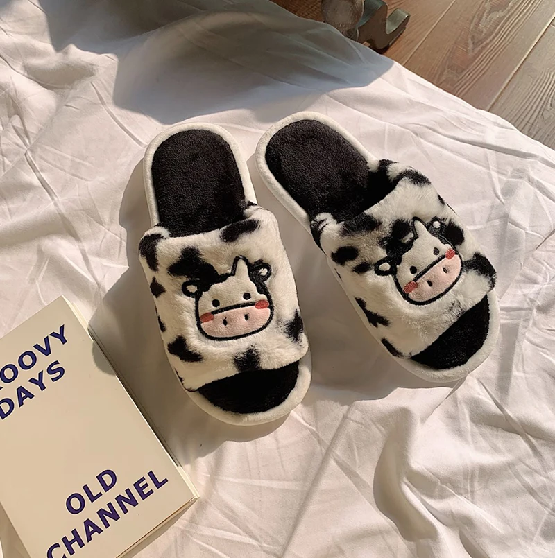 Cotton Slippers for Women Autumn Winter