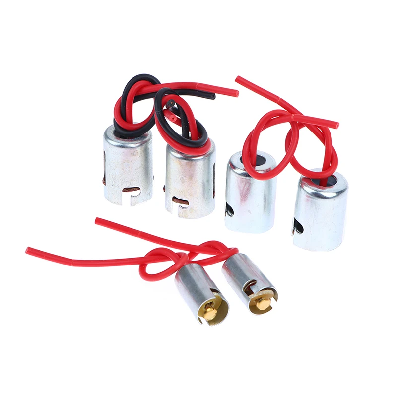 BA15S BA15D BA9S T9 Car Brake Light Turn Signal Lamp Holder Bulb Socket Halogen Headlamp Pigtail Connector Holder 2Pcs