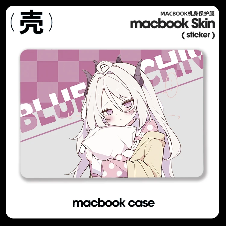 

Sorasaki Hina Anime Blue Archive For Apple Macbook Air 15 M2 M1 For Pro 13 14 16 Mac Hard Shell Retina A2681 A2337 A2338 Laptop