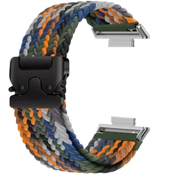 Nylon Elastic Braided Solo Loop Strap for Smartwatches - Unisex Watchband (McSevenS)