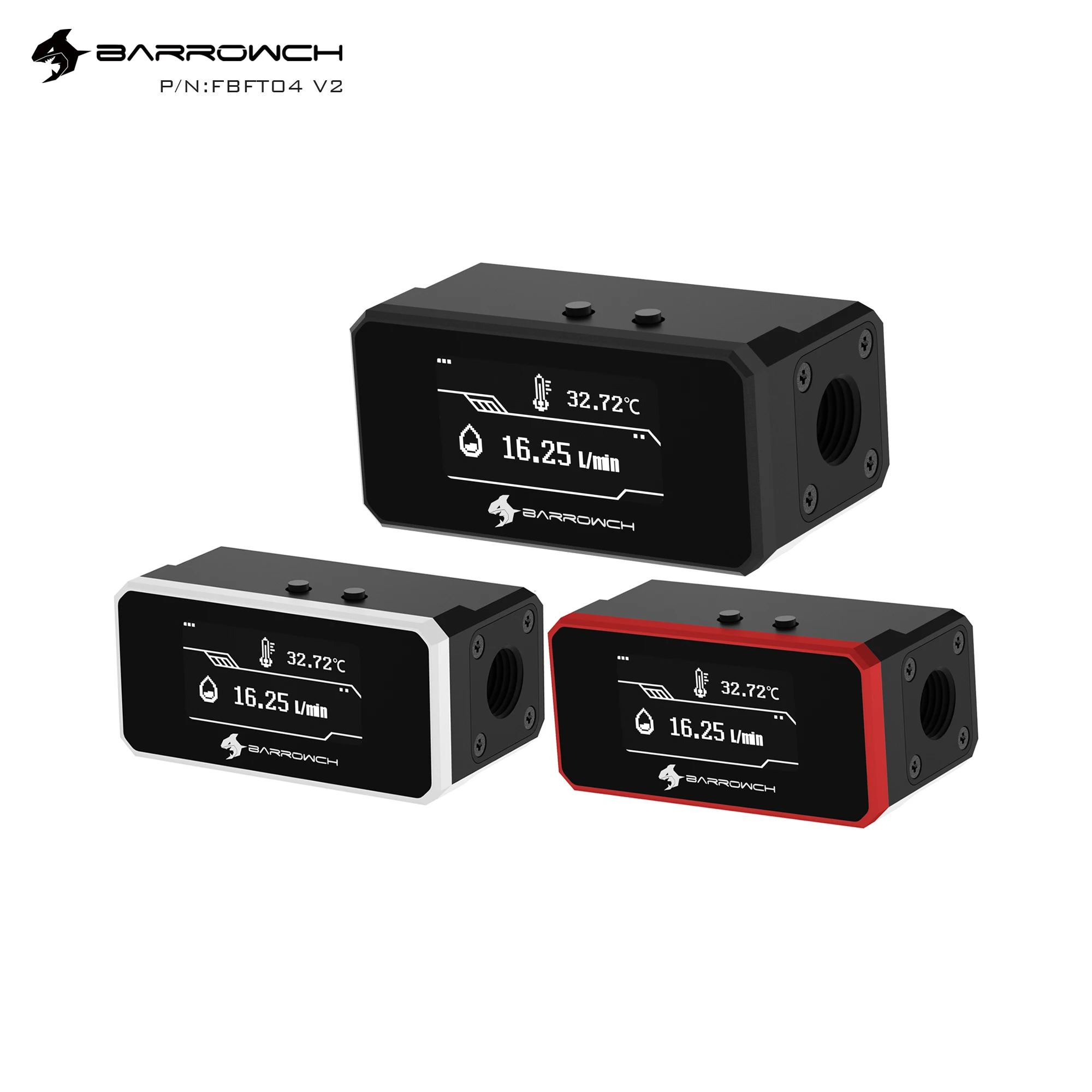 BARROWCHOLEDDigitalDisplayWaterTemperatureMeterFlowmeter