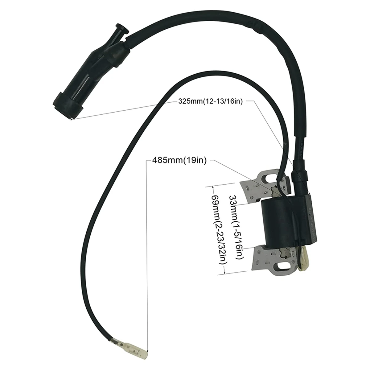 GX390 Ignition Coil for Honda Clones Predator 420Cc 301Cc GX270 GX340 339Cc 389Cc 396Cc 9 11 13 15 Hp Engine Generators