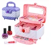 Children Girl Princess Makeup Cosmetics Game Box Makeup Toys Set Lipstick Eyeshadow Safe Children Non Toxic Toy Birthday Present 1